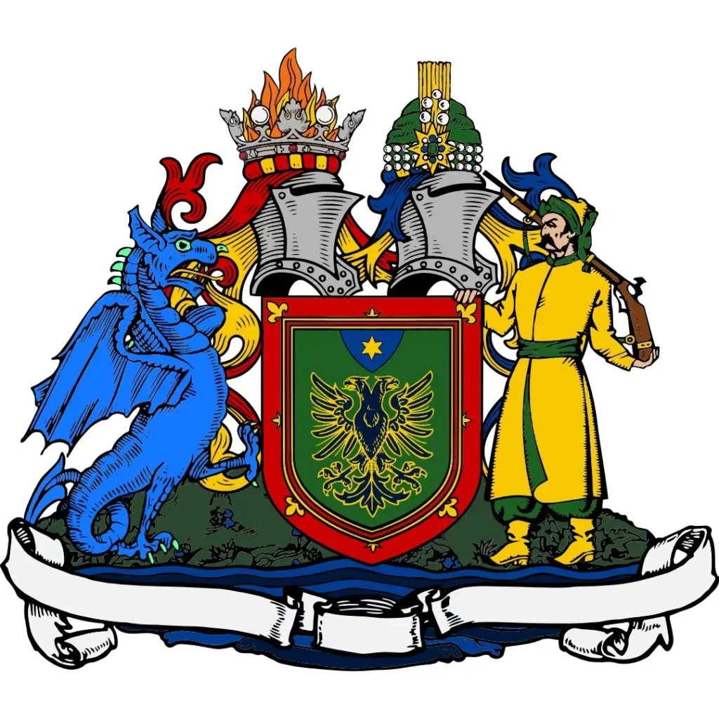 Coat of Arms of Infernum Protectorate Albulania