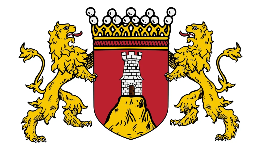 Baronie Felsenheim Großes Wappen