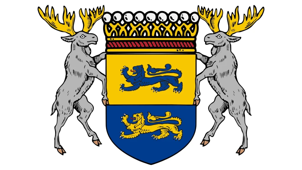 Grafschaft Frederiksmark Großes Wappen