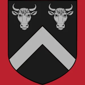 A modern heraldic symbol for Margerey Bulkely 1389