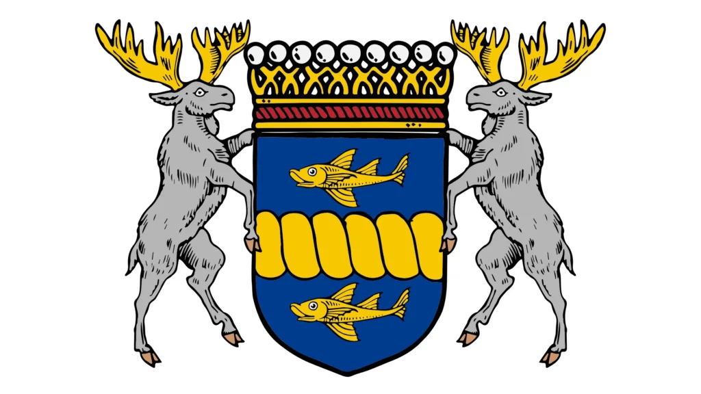 Grafschaft Svendheim Großes Wappen