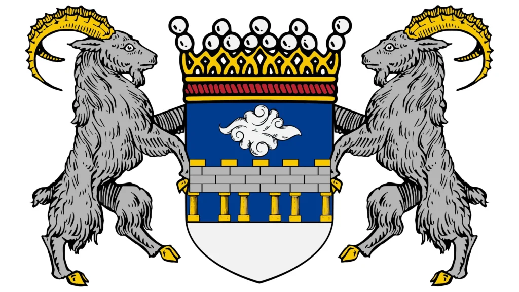 Baronie Wolkenbruck Großes Wappen