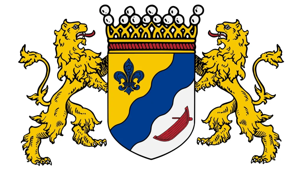 Baronie Wasserhofen Großes Wappen