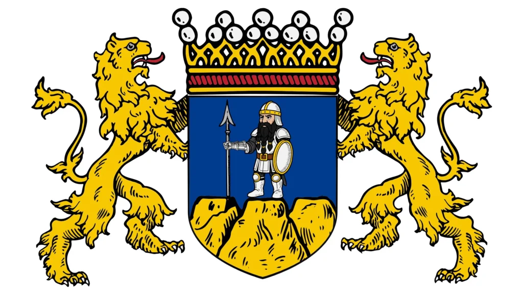 Baronie Winzelberg Großes Wappen