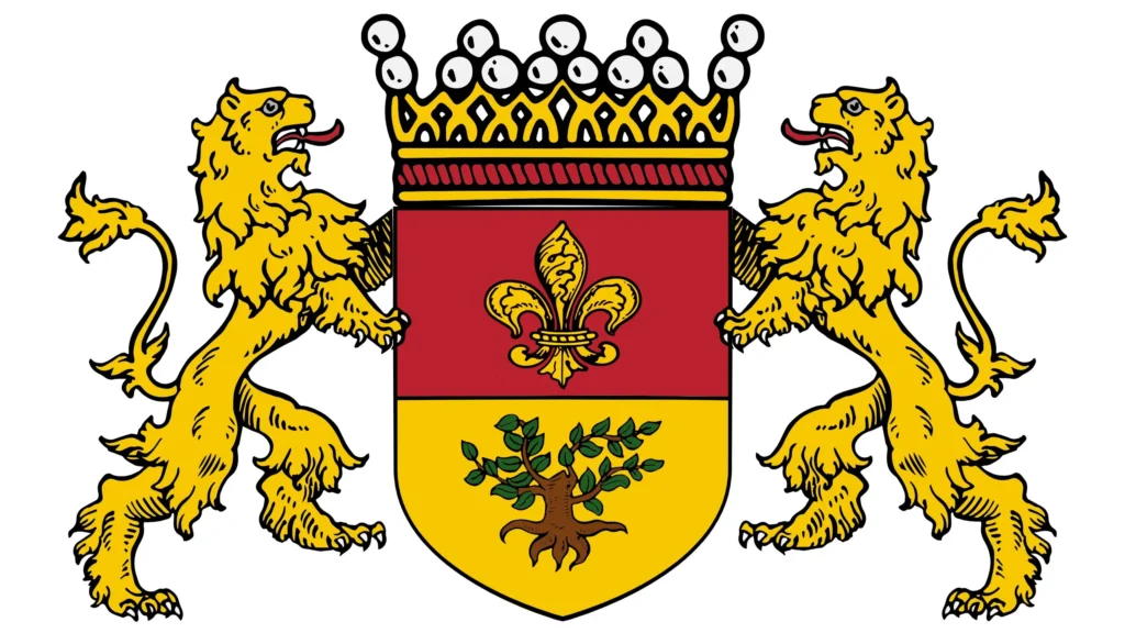 Baronie Unterneubuch Großes Wappen