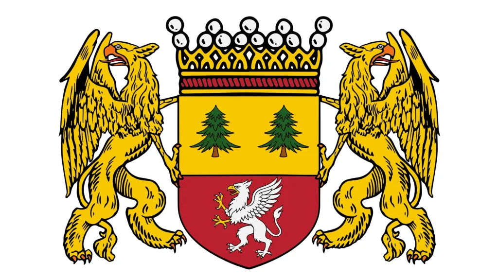 Baronie Greifenwald Großes Wappen