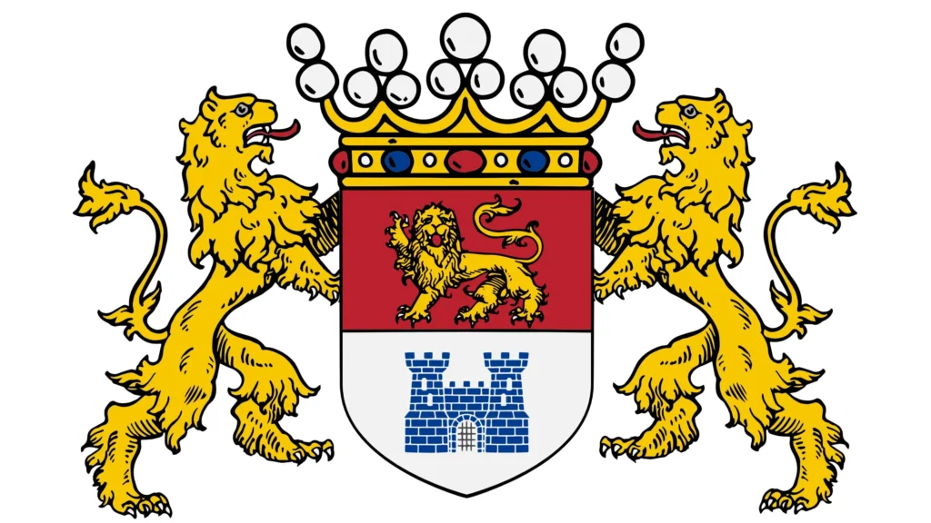 Baronie Turot Großes Wappen