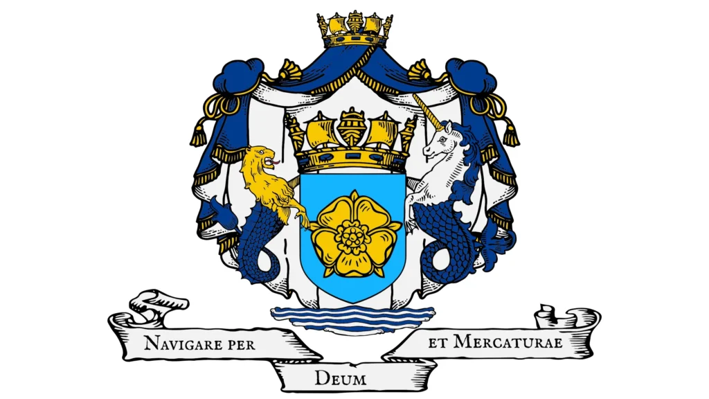 Königreich Meerland Prachtwappen