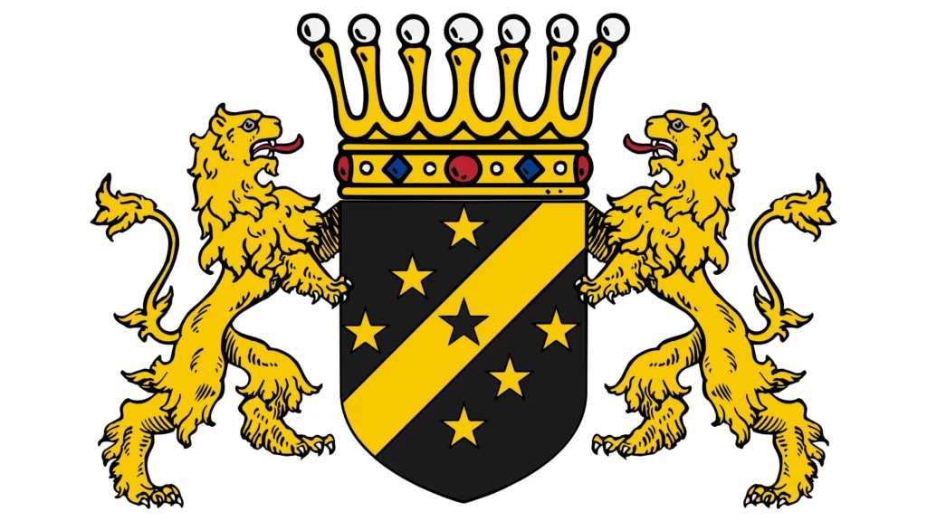 Baronie Saint Martin au Bois Großes Wappen