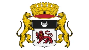 Gemeinde L&ouml;wenbrunn Gro&szlig;es Wappen